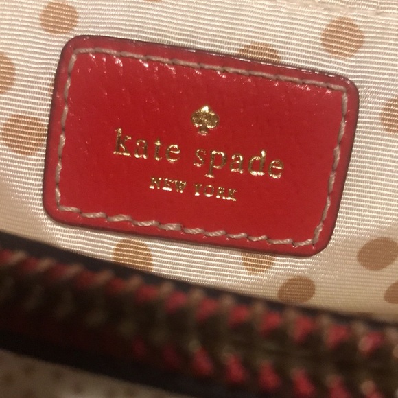 Kate ♠️ Wellesley Quinn Bag in red geranium)Tote - Picture 11 of 15